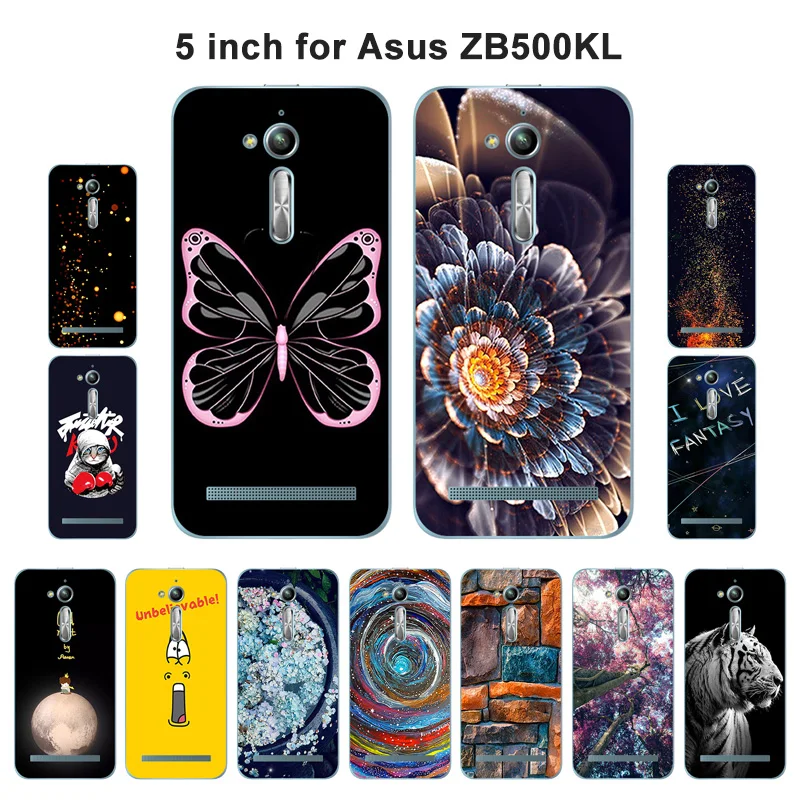 Мягкий силиконовый чехол для Asus Zenfone Go ZB500KL ZB500KG 5 0&quot | Мобильные телефоны и