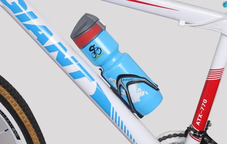 Велосипедная бутылка для воды 750 мл, для езды на велосипеде, портативный спортивный кувшин для воды, нетоксичный, без БФА, фталат-20-100 градусов