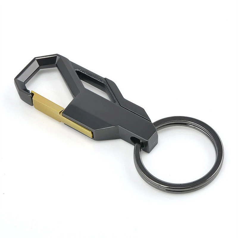 

Fashion Men's Creative Alloy Metal Keyring Keychain Key Chain Ring Keyfob Gift