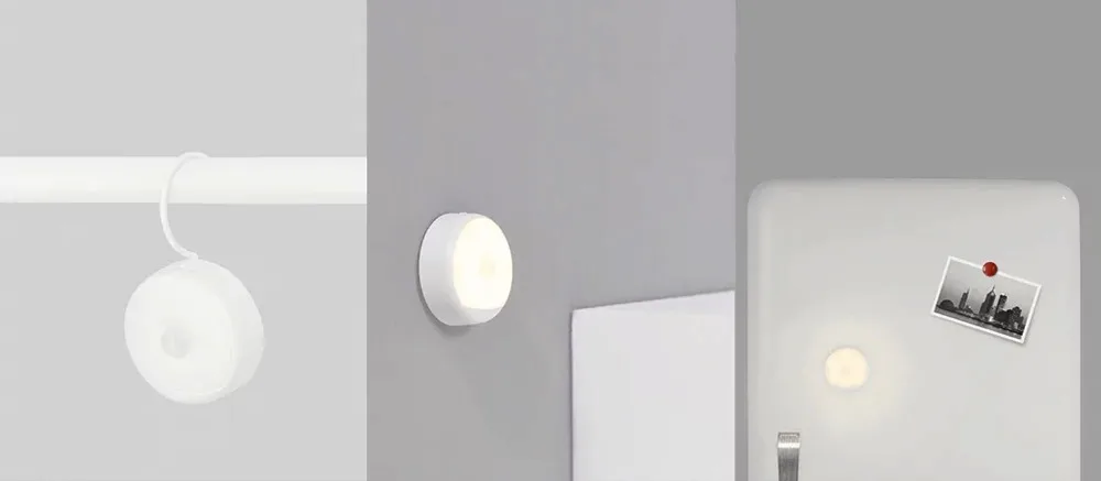 Xiaomi Yee светильник умный перезаряжаемый светодиодный ночной Светильник для коридора инфракрасный пульт дистанционного управления датчик движения человеческого тела светильник