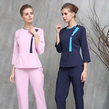 Корейский пластической хирургии медицинская Униформа косметолог форма хирургический костюм для обувь для мужчин и женщин