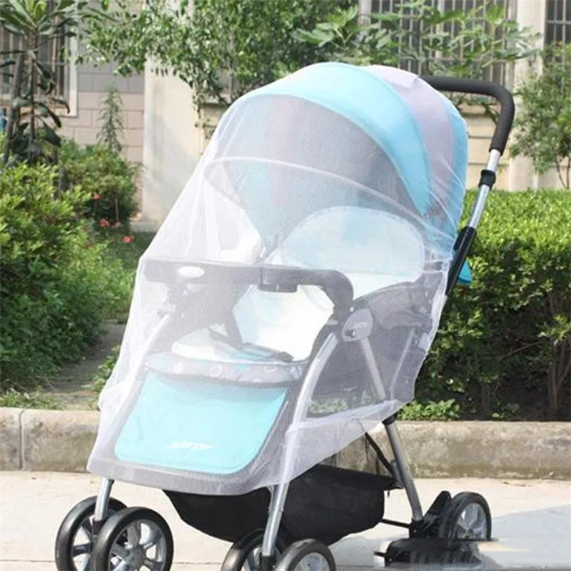 

1PC Baby Stroller Mosquito Net Full Insect Cover Carriage Kid Foldable Kids Netting Protecting Baby Mosquito Mesh drop ship