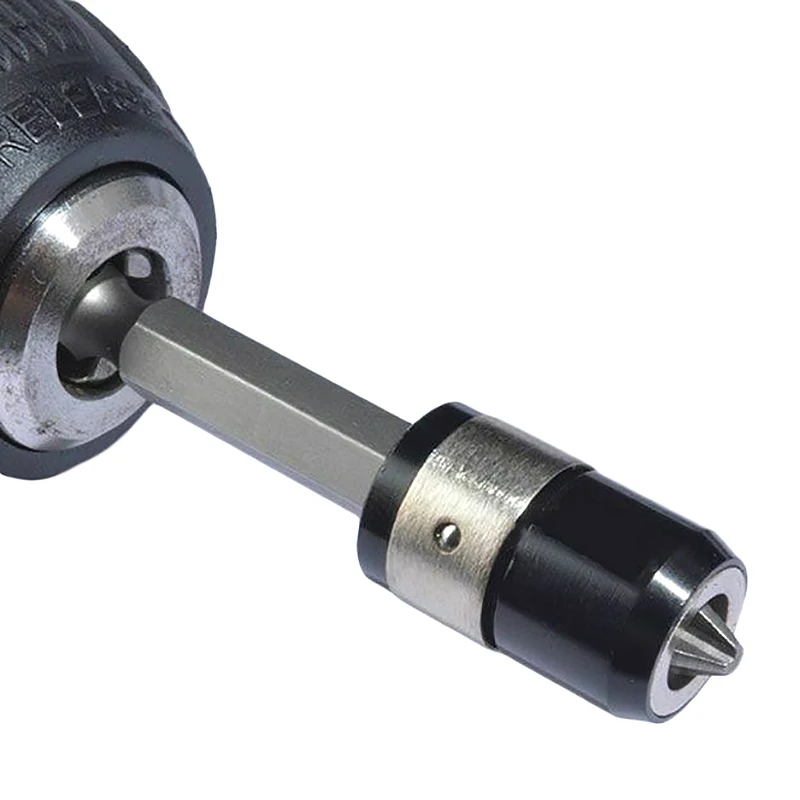 Отвертка магнитное кольцо 1/4 дюйма 6,35 мм металлический сильный намагничивающий винт для электрической отвертка Philips Bits