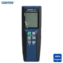 Высокая точность прецизионный температурный рекордер RTD термометр(0.01C разрешение) Центр-375