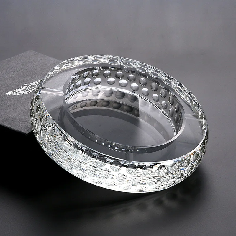 

Factory Made Original Crystal Glass Ashtray for Lighters and Smoking Accessories