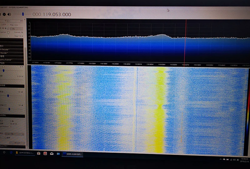 Lusya программное обеспечение радио 22 МГц-945 МГц RTL-SDR приемник R2832U+ FC0012 авиационный широкополосный с антенной для FM Аудио B5-003