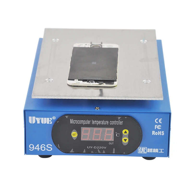 220V 400WDigital платформа термостата UYUE 946s нагревательный элемент для ремонта экрана