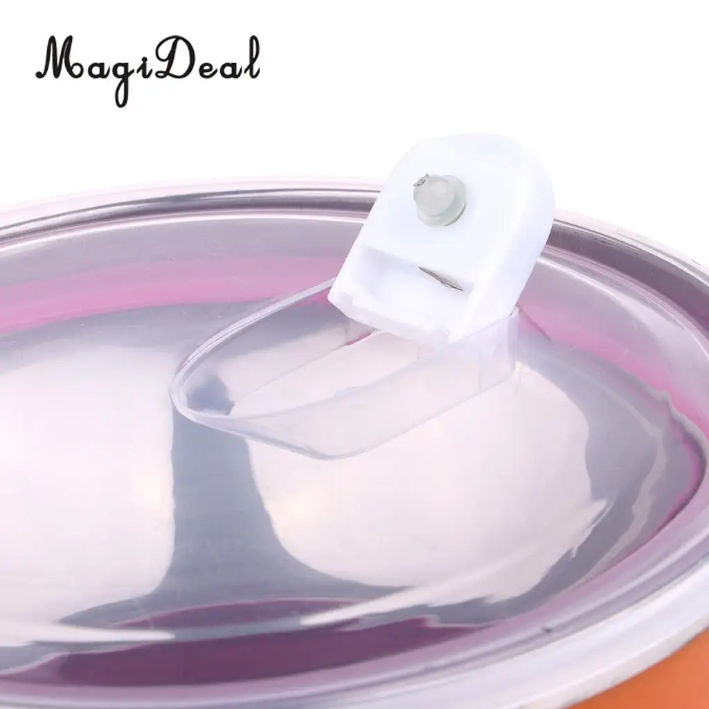 High Quality 2Pcs Insulated Food Container Thermal Round Bowl Lunch Dinner Box for Camping Hiking Travel BBQ Cooking Supplies