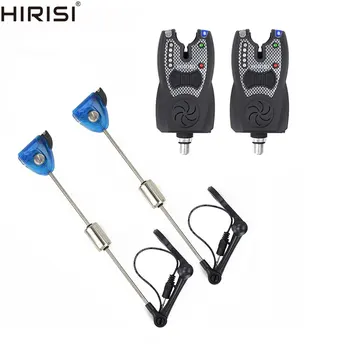 

Carp Fishing Bite Alarm and Swinger Set 2pcs Fishing Alarms with 2pcs Illuminated LED Fishing Swingers