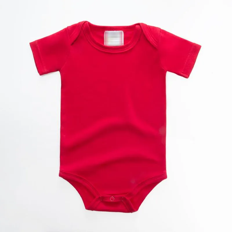 

Newborn Baby Bodysuit Short Sleeve 100% Cotton Summer Baby Boy Girl Clothes 7 Colors Toddler Onesie 3-12 Months