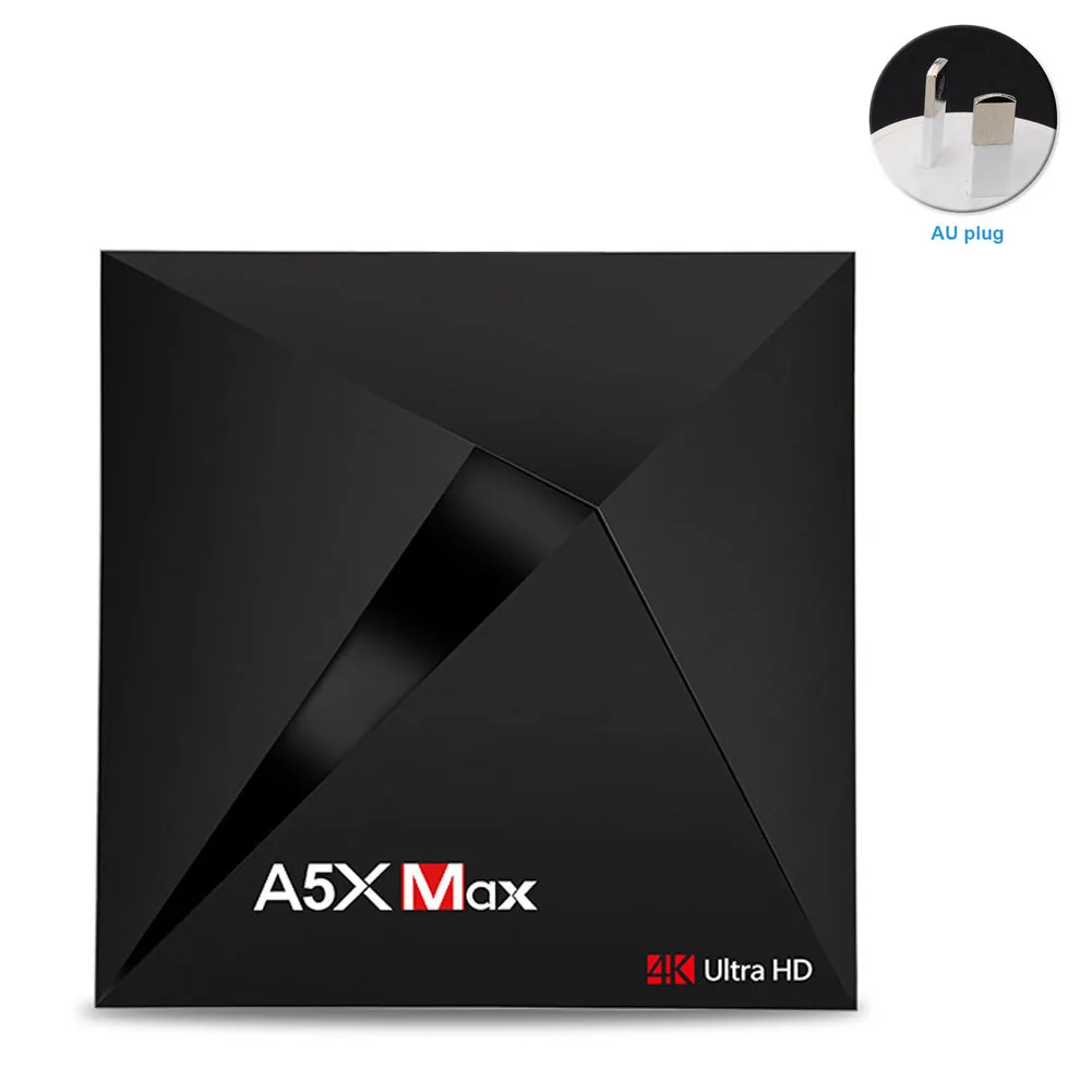 A5X Max Android 8.1 4GB 32GB TV BOX HD BT4.0 Mini Receivers WIFI RK3328 Set Top Box |