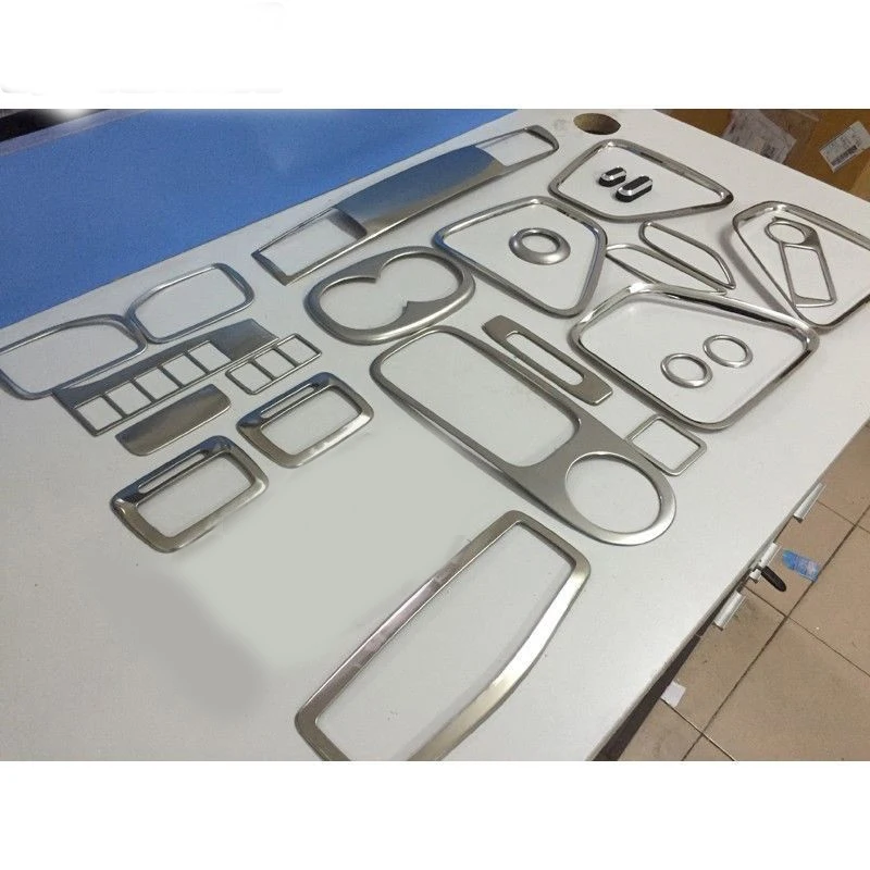 2013 2016 For Mitsubishi Outlander 26pcs Console interor accessories