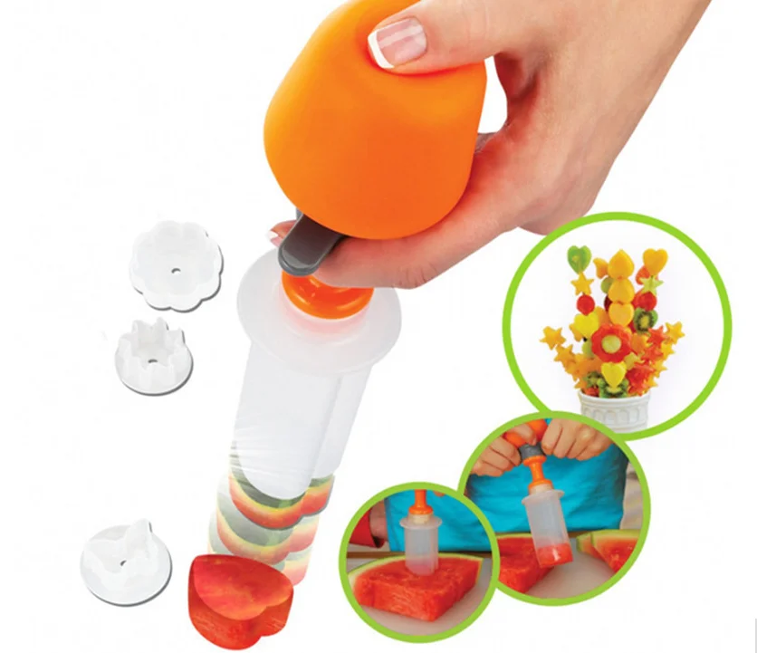 

Fruit Carving Tools DIY Vegetable Cutter Carve Patterns Device Set Kitchen Cooking Cake Tools
