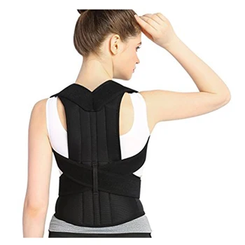 Back Support Belt Orthopedic Posture Corset Back Brace Support Men Back Straightener Round Shoulder Men's Posture Corrector B003