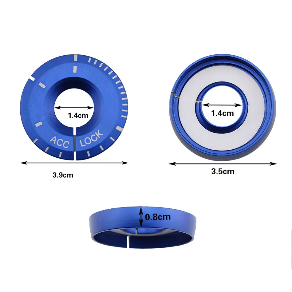 Переключатель зажигания, декоративное кольцо для ключей, наклейка для Skoda Octavia Fabia YETI для VW Passat Bora POLO GOLF 6 Jetta MK5 MK6