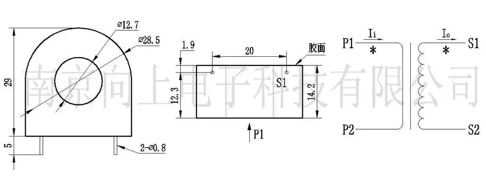 DL-CT27C1.0 большой ток высокой точности 20A/20mA 70A мягкий старт защиты двигателя