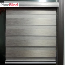 На заказ размеры затемненные рулонные шторы с зебровым принтом оконные шторы