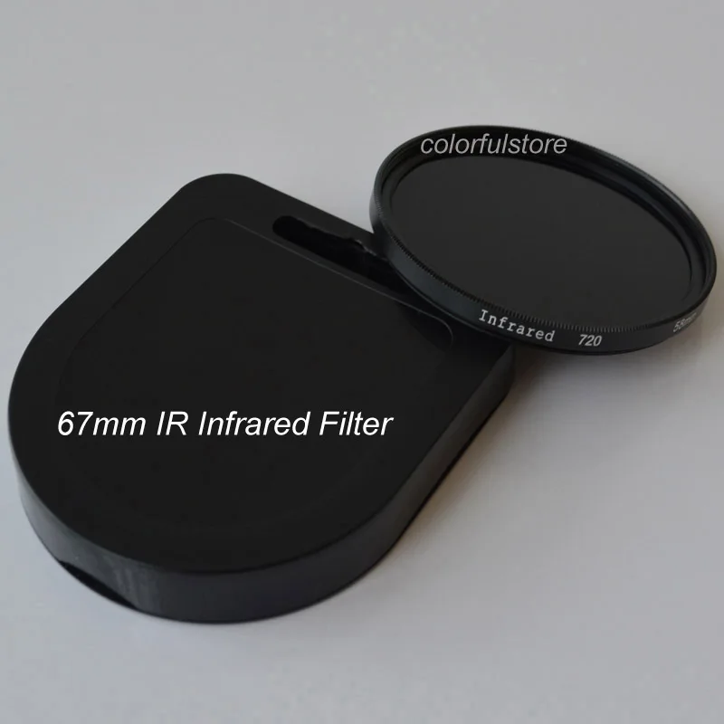 67 67mm IR Infrared Infra Red Lenses Filter Filters 720 nm For Canon