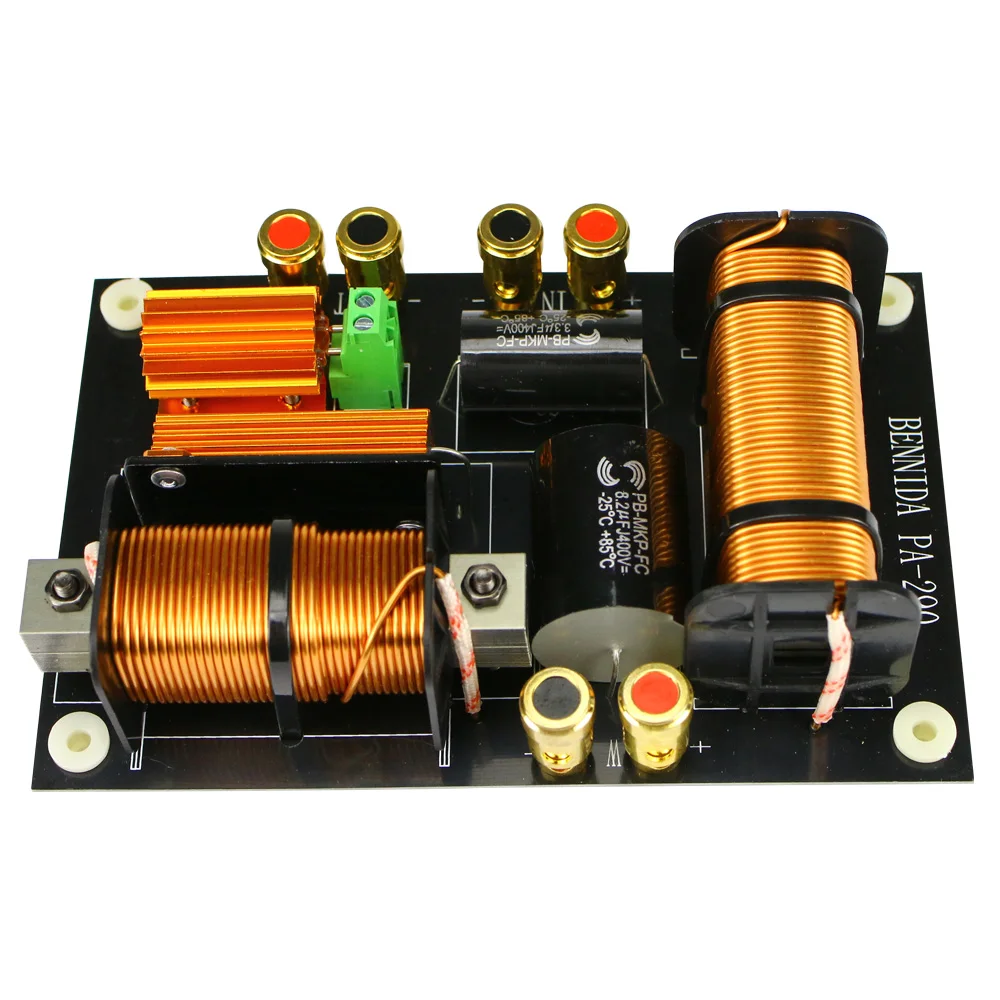 Crossover do Orador do Woofer do Tweeter de Ghxamp Oradores da Fase da Polegada hz para 12-15 Graves Agudos 2 Maneira Crossover 2000 1pc 600 W-800 w - Image 2