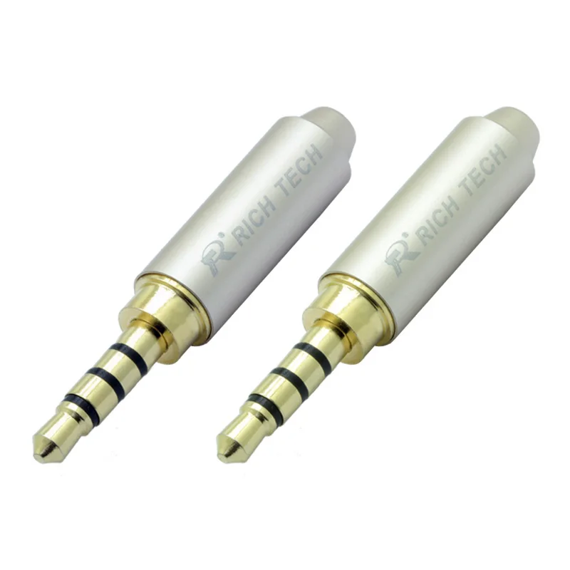 4 Poles 3.5mm Male Connector (5)