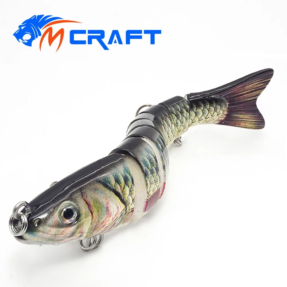 28 г 13 5 см Мульти сочлененной 8 слоев рыболовная приманка воблер Crankbait опускается