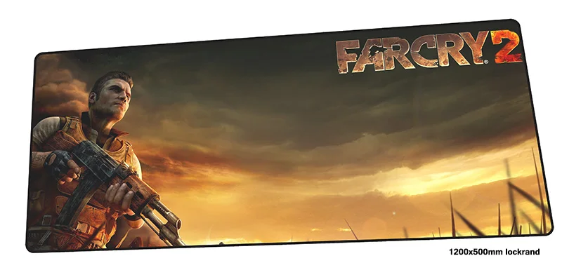 Far cry коврик для мыши 1200x500 мм крутой игровой коврик для мыши геймерский коврик HD игровой с узором компьютерный стол padmouse клавиатура большие игровые коврики - Цвет: Size 1200x500mm