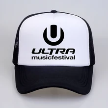 Для мужчин Для женщин шляпа ультра музыкальный фестиваль летние бейсболки письмо музыкальная кепка очень музыкальный фестиваль Прохладный Кепка Дальнобойщика с сеткой шляпы