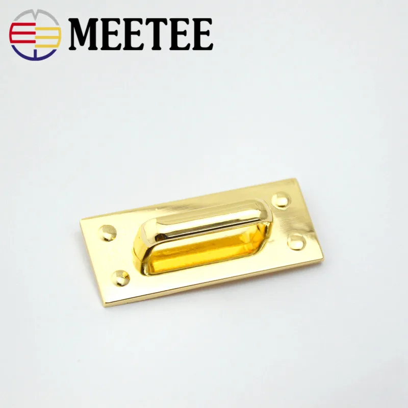 

2pcs High-grade Zinc Alloy Die-casting Handbag Hardware Accessories 1 Inch Arch Bridge Light Gold Shoulder Strap Buckle BD041
