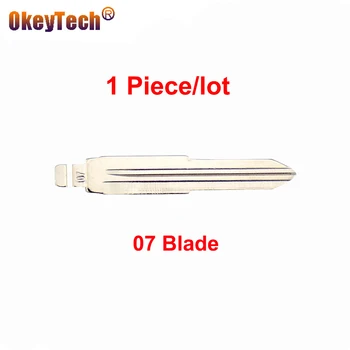 

OkeyTech Remote Flip 07 Car Key Blade For Mitsubishi Outlander Grandis ASX Pajero KD Key Blade No.07 Uncut Blank Blade Keydiy