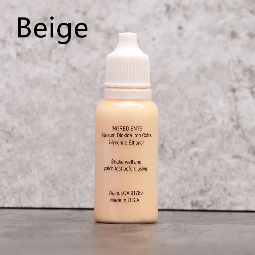 

New Professional Tattoo Ink Permanent Makeup Micro Pigment for Eyebrow Lip Eyeliner 1/2 oz 15ML BEIGE 1Piece