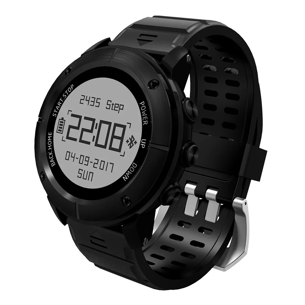 Smart wrist Band Heart rate Blood Pressure Sport GPS Watch with Compass