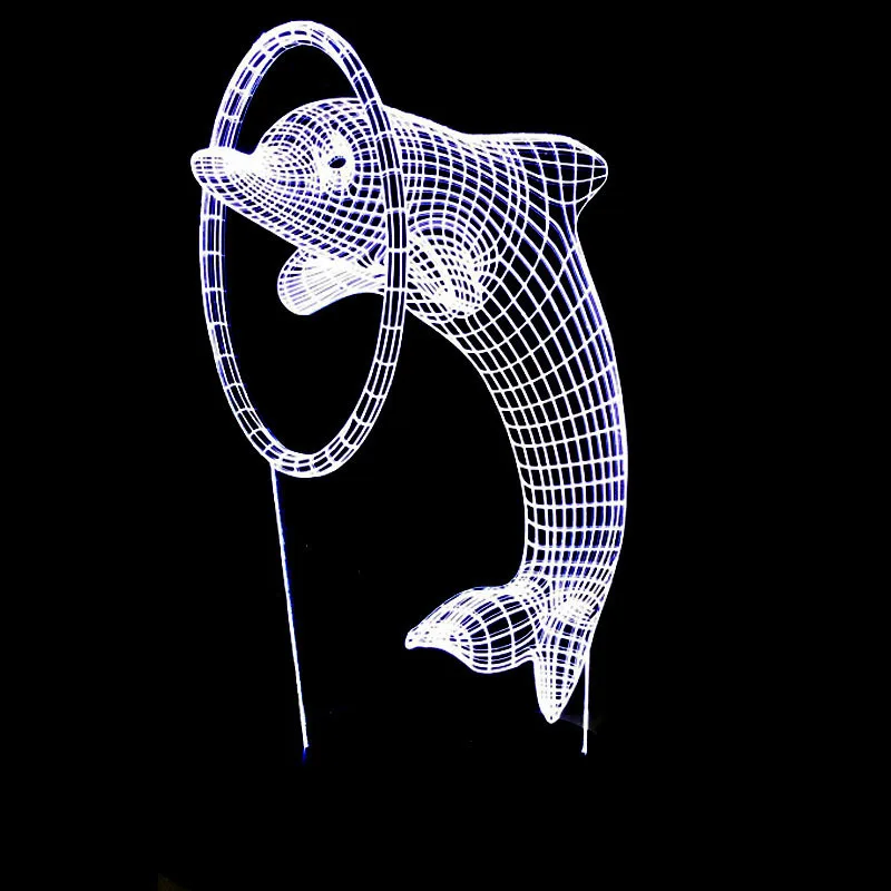 Акриловая панель в форме сердца, автобуса, рыбы, для 3D светодиодный светильник, анифул Морден, креативные подарки, прозрачный акриловый дизайн, не включает в себя основание