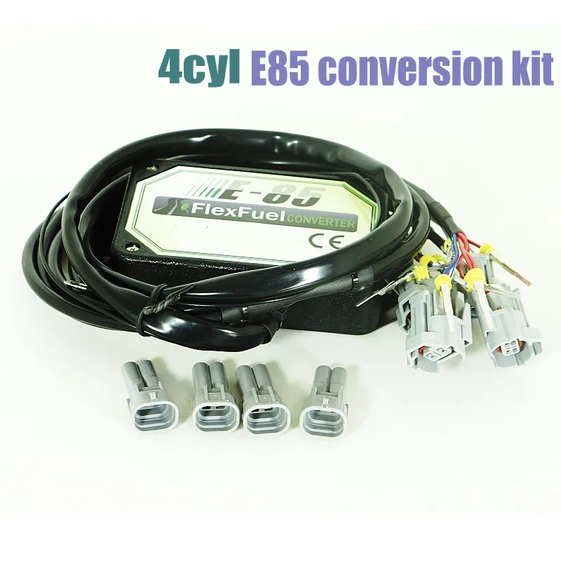 DHL E85 conversion kit 4cyl Flex топливный этанол альтернативное топливо с холодной Пуск Asst., этанол автомобиль, конвертер биоэтанола