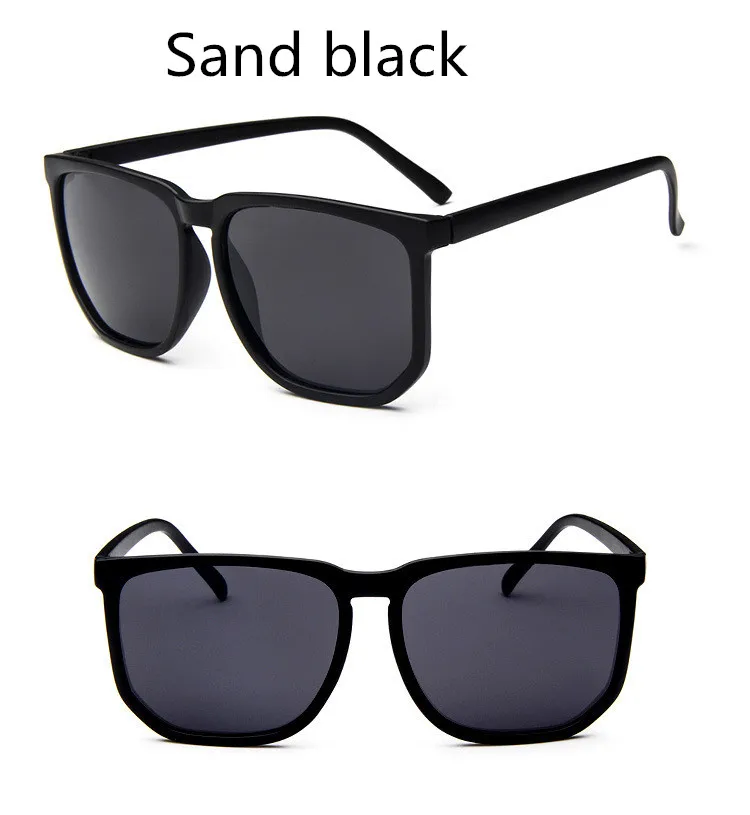 ASOUZ 2018 new stylish round ladies sunglasses retro cat eyes classic men's brand UV400 glasses big frame driving sunglasses (4)