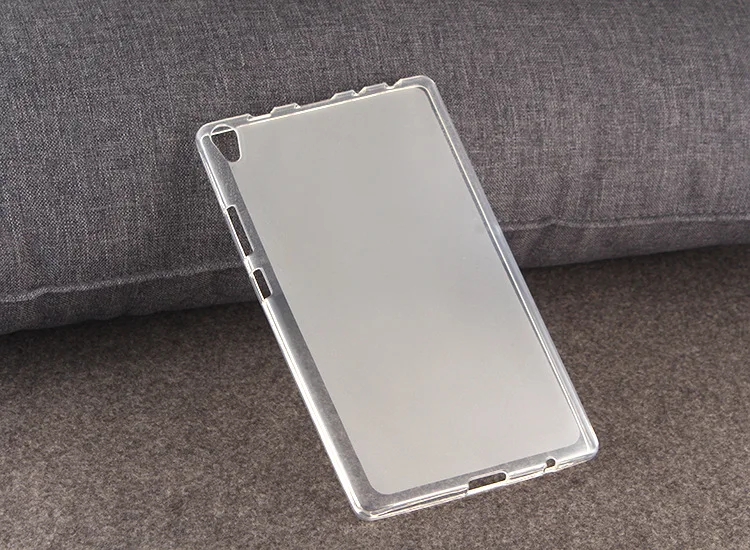 Soft Clear Transparent TPU Gel Case Skin Shell Back Cover For Lenovo Tab 3 8 Plus TB-8703F+film gift | Компьютеры и офис