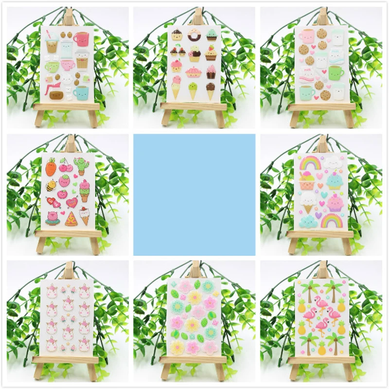 

Cartoon Sugar Sprinkles Self- adhesive Enamel Dots Resin Sticker for Scrapbooking/ DIY Crafts/ Card Making Decoration