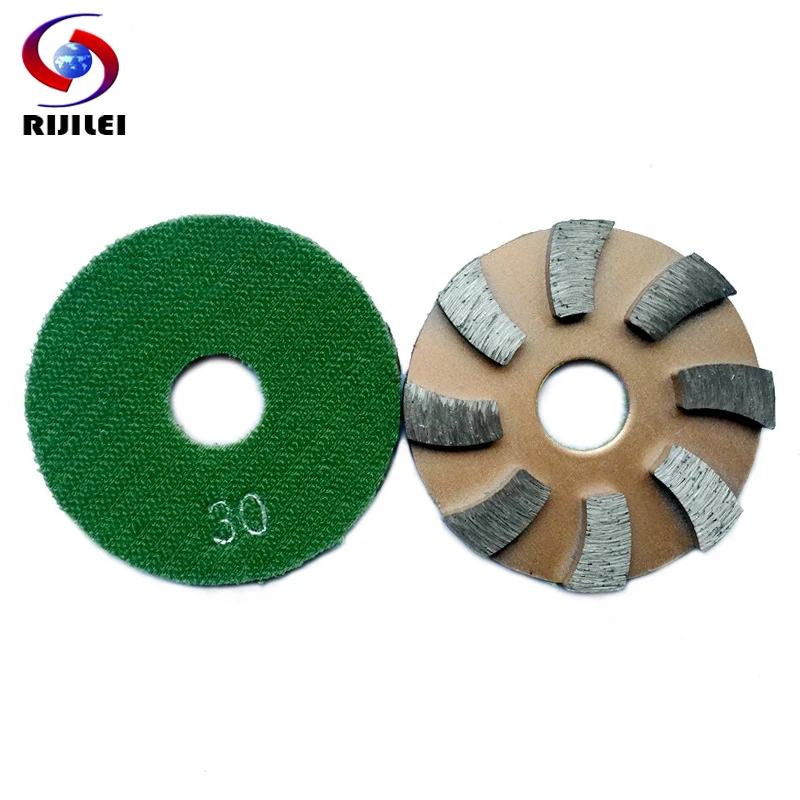 (3JKP8) 3inch Metal grinding pads 80mm Metal diamond polishing pads day