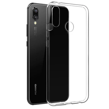 

100pcs Anti-knock Clear Crystal Soft TPU Cover For Huawei P30 P20 Pro P10 Plus Nova 4E 3E Protective Back Ultra Thin Gel Cover