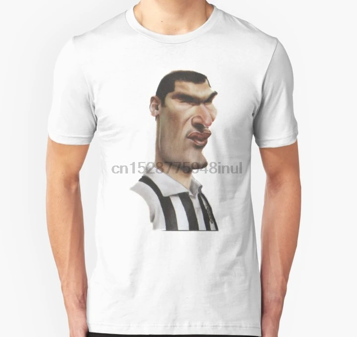 

Men Short sleeve tshirt Zinedine Zidane Comic Fan Art Football Player Unisex T Shirt Women t-shirt