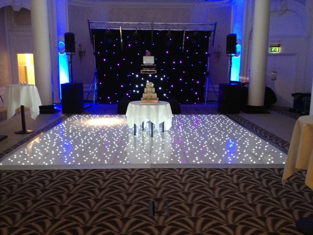 10ftx10ft Яркость led Танцы пол в Свадебная вечеринка disco Танцы пол
