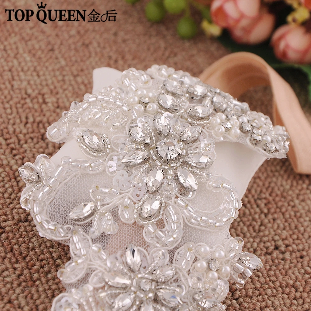 TOPQUEEN SJD-S139 Свадебные ремни ручной работы пояса эластичный пояс свадебные ленты свадебный пояс вечерние платья аксессуары
