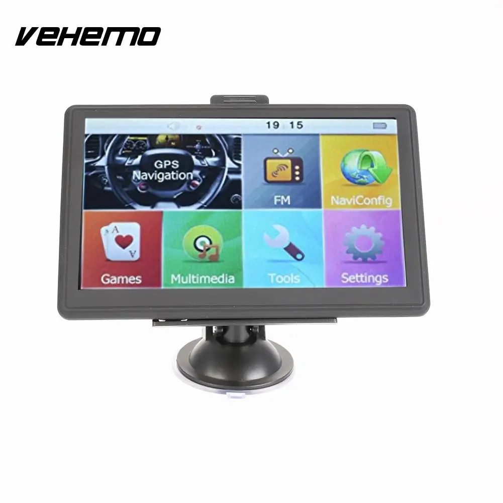 

Truck Navigator Car GPS Navigation 7" GPS Navigator TFT LCD Premium 8GB Universal Game Player