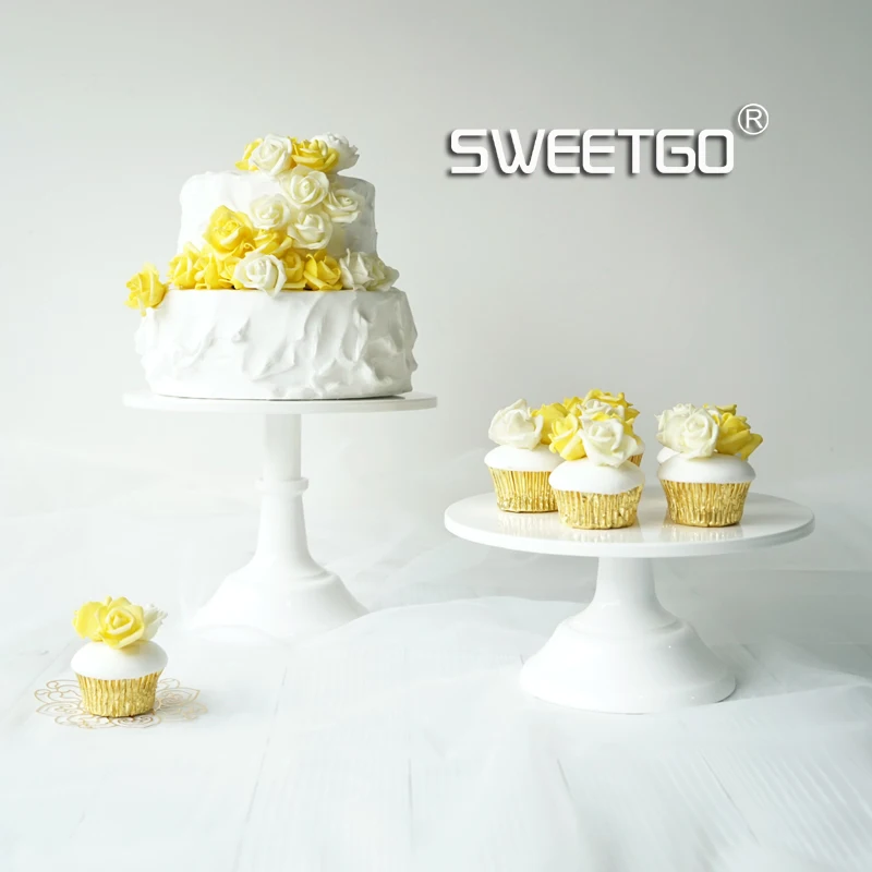 SWEETGO Grand baker подставка для торта 10 дюймов инструменты для свадебного торта регулируемая высота Фондант Торт Дисплей аксессуар для вечерние формы для выпечки