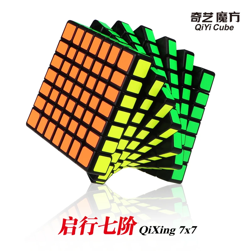 

New arrival Qiyi QiXing 7x7x7 Cube Puzzle 7x7 Magical cube Professional Triangle Shape Twist mofangge XMD Educational Kid Toys