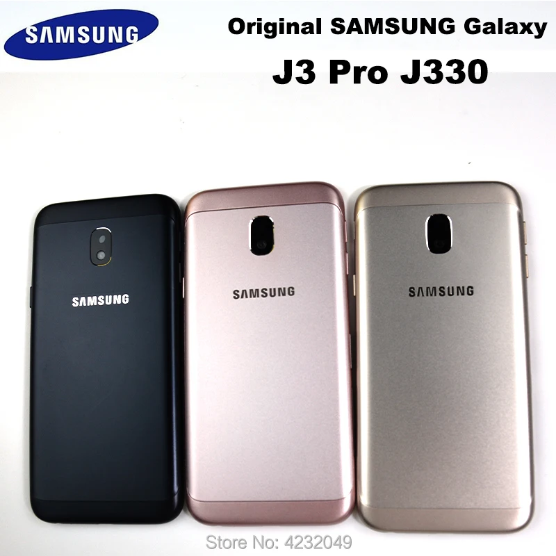 Samsung Galaxy J3 17 J3 Pro J330 J330f Housing Middle Frame Battery Back Cover Replacement J330 Buy At The Price Of 9 90 In Aliexpress Com Imall Com