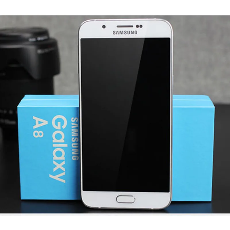 

A8 Original Unlocked Samsung Galaxy A8000 Mobile Phone 16.0MP Camera 5.7'' Smart Phone Dual sim card, Free DHL-EMS Shipping