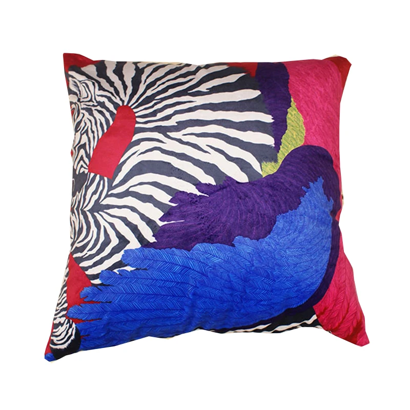 

Retro Colorful Halloween Linen Cotton Chair Cushion Seat Case Home Decor Bedroom Decorative Sofa Car Throw Pillows Cojin Dorado