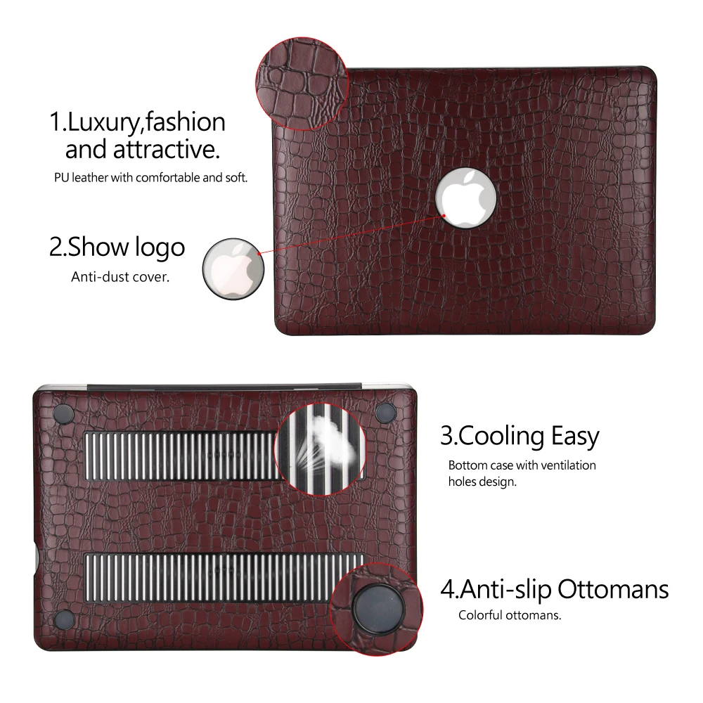 PU Leather Cover Laptop Case for MacBook air 13 inch A1466/Air 11 A1465/pro 13.3 15 A1278 /retina 15 13 A1502 PU Leather Cover Laptop Case for MacBook air 13 inch A1466/Air 11 A1465/pro 13.3 15 A1278 /retina 15 13 A1502