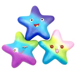 Изысканный весело Galaxy Star fish мягкими ароматный Шарм медленный рост 13 см детские игрушки Dropshipping Бесплатная доставка 2019 Новый Лидер продаж M5