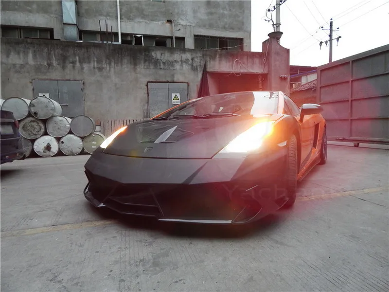 2003-2007 Lamborghini Gallardo YC Design Style Hood Bonnet CF (7)